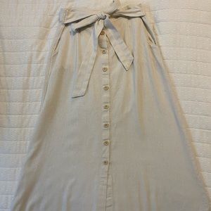 Victoria + Sophia midi skirt